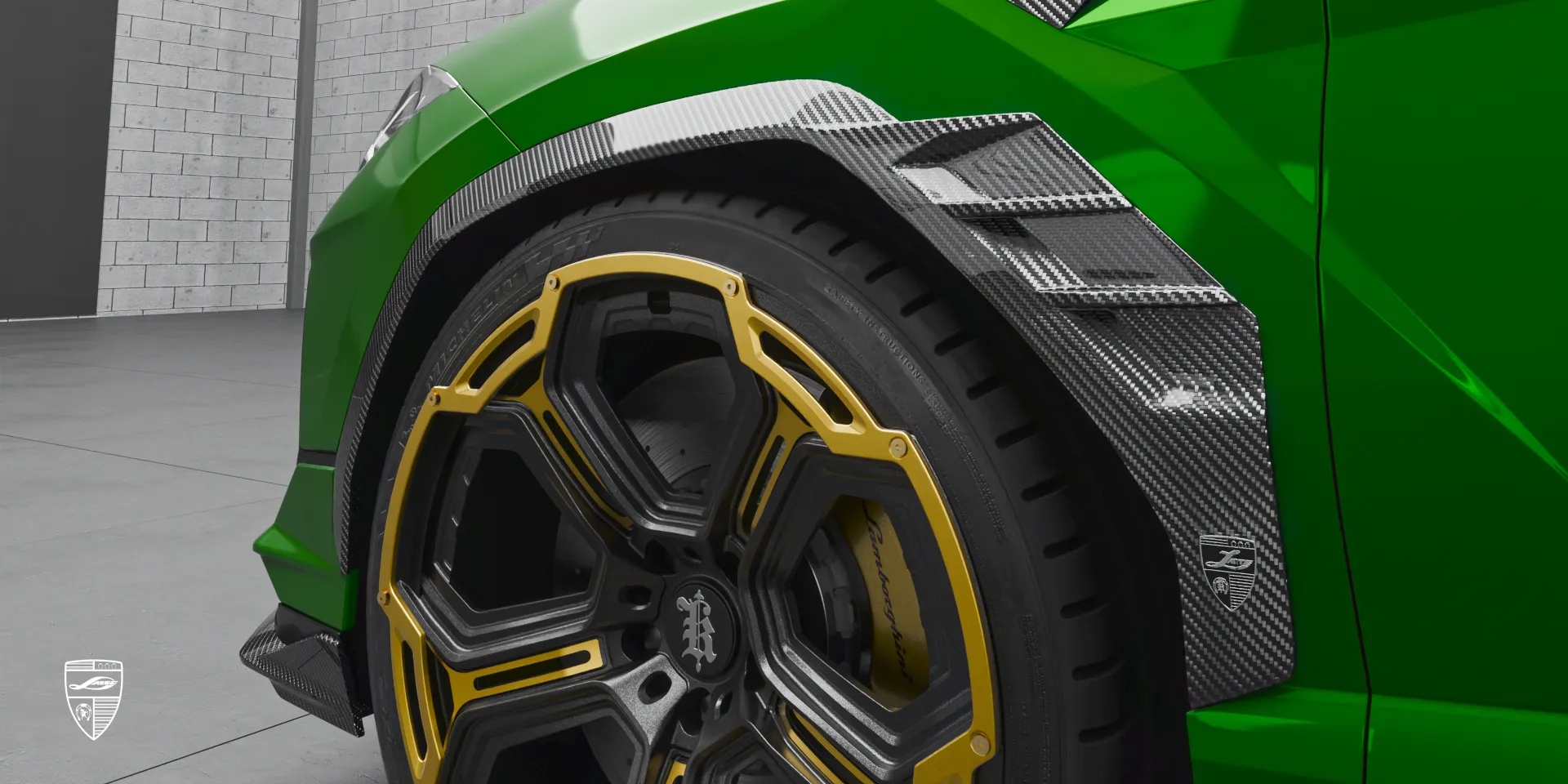 Lamborghini URUS S / Performante — элитный тюнинг флагманского SUV от LARTE Design