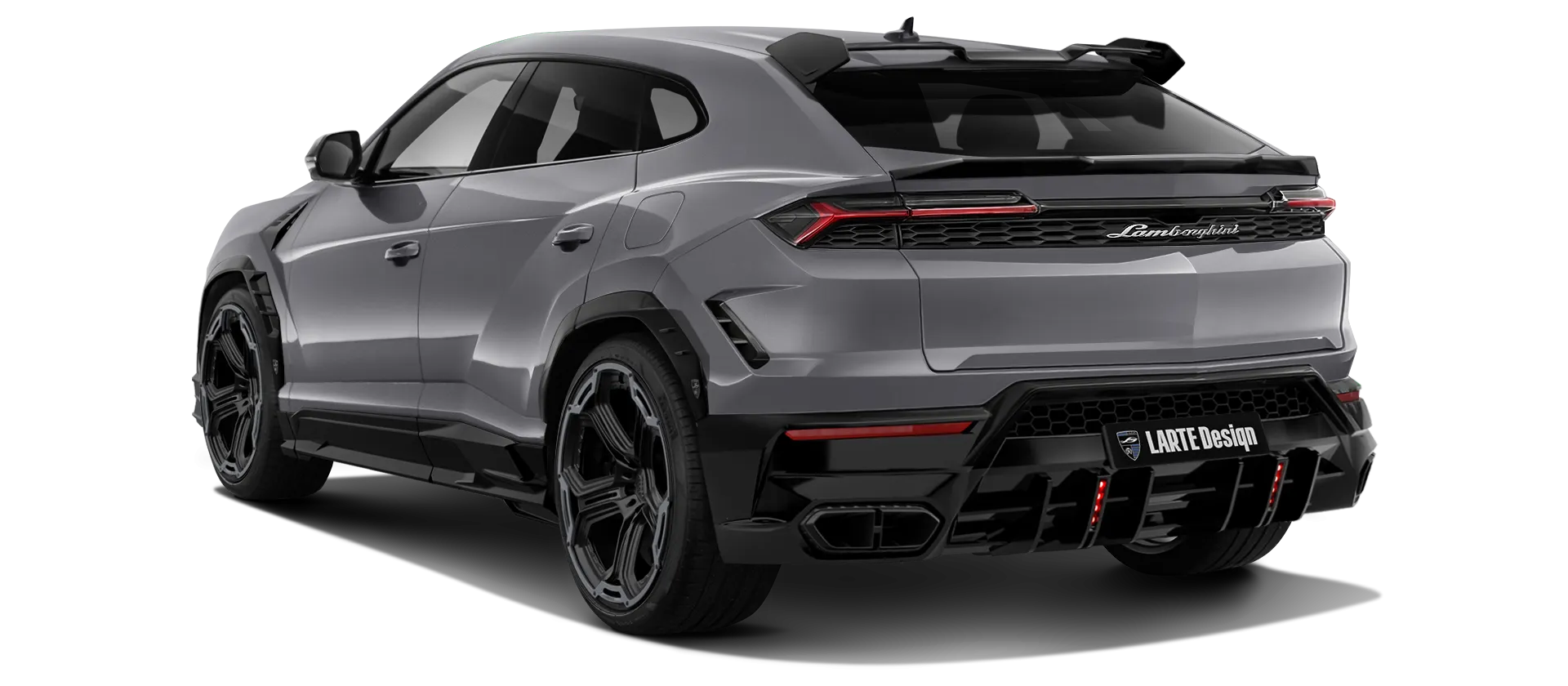 LAMBORGHINI URUS SE 2025 - 2026 в цвете Grigio Keres с кастомным тюнингом