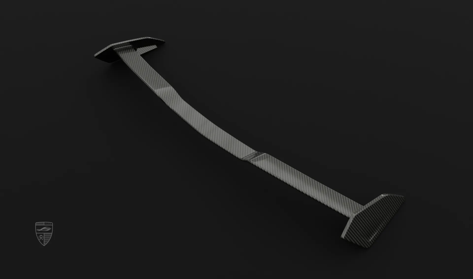 Спойлер на крыше в обвесе для Lamborghini URUS SE от LARTE Design