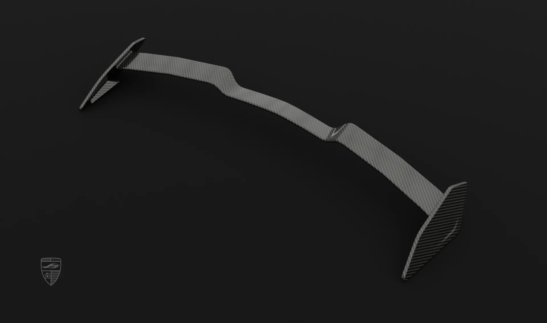 Спойлер на крыше в тюнинг-комплекте для Lamborghini URUS SE от LARTE Design