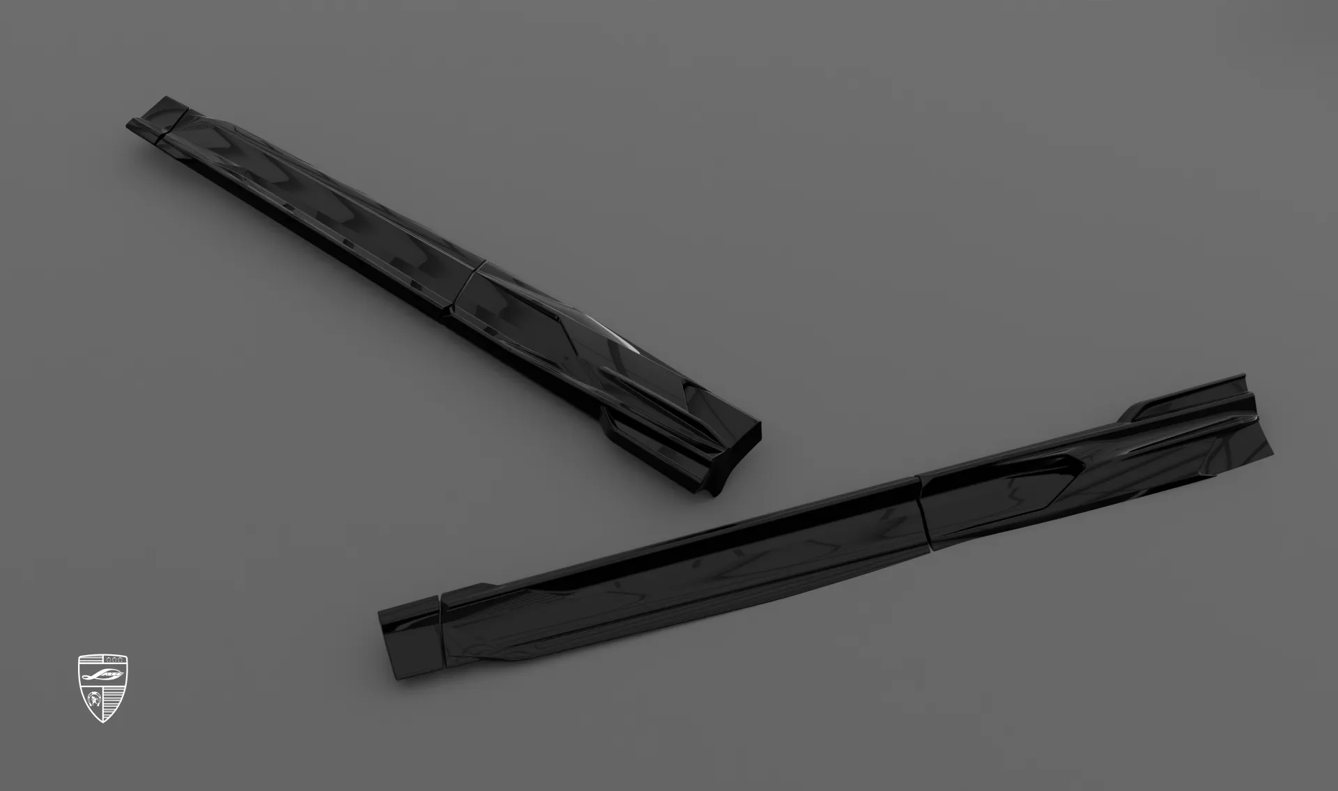 Молдинги дверей для авто класса люкс Lamborghini URUS SE от LARTE Design