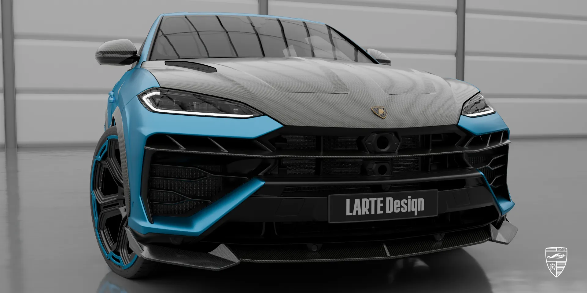 Агрессивная трансформация URUS SE с карбоновым комплектом LARGENDA Widebody