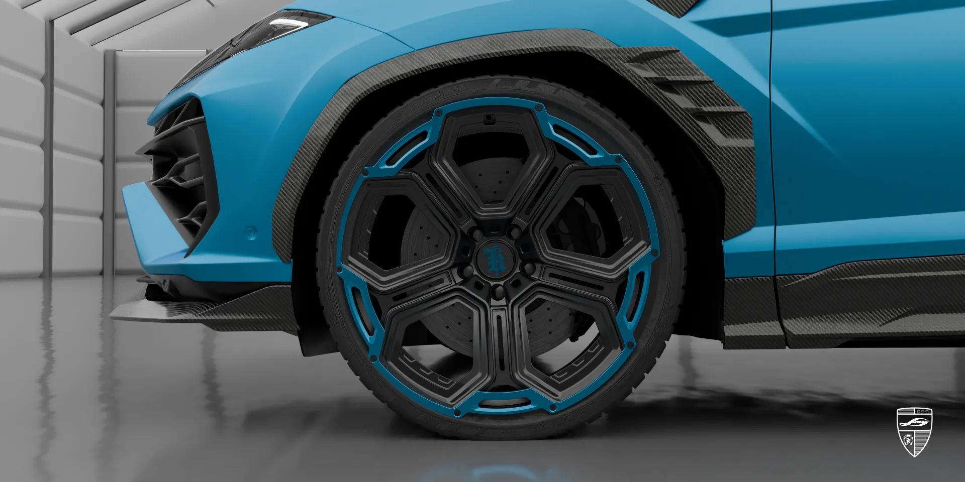 Обновление внешнего вида URUS SE 2026 года с кастомным карбоновым обвесом LARGENDA