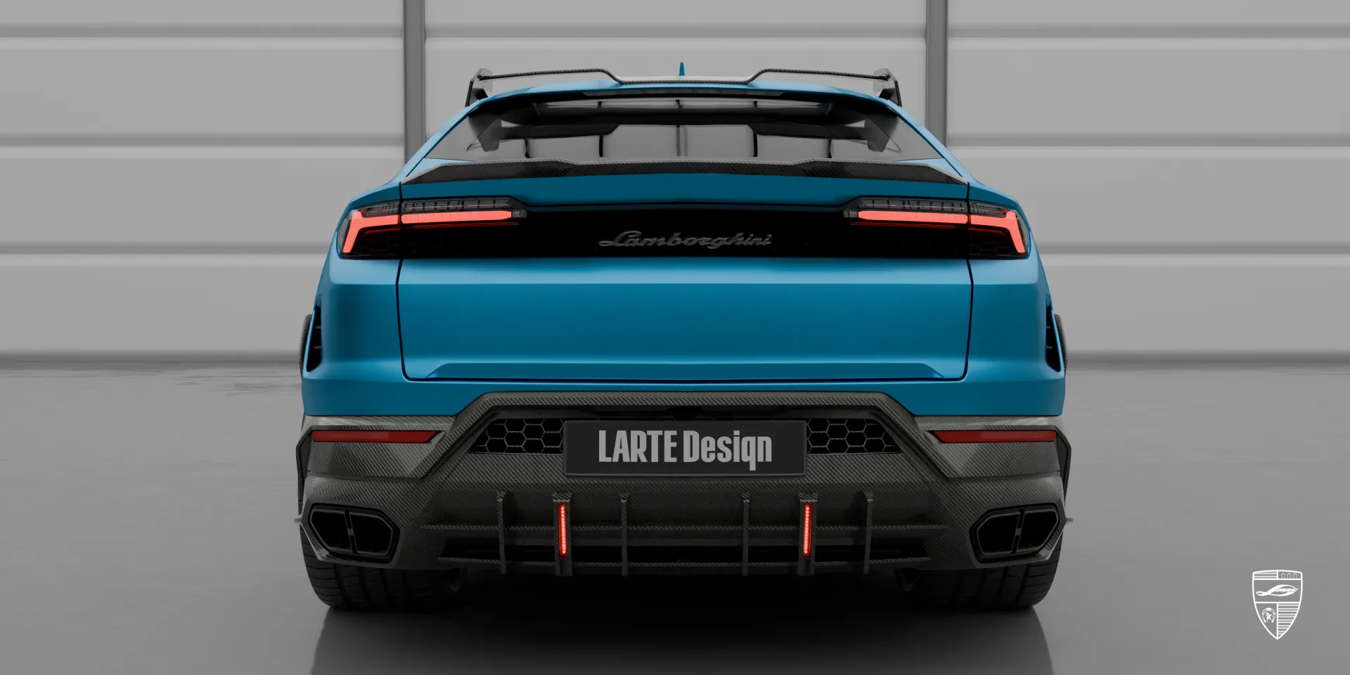 Кастомный тюнинг Lamborghini SUV: URUS SE + карбоновый комплект LARGENDA