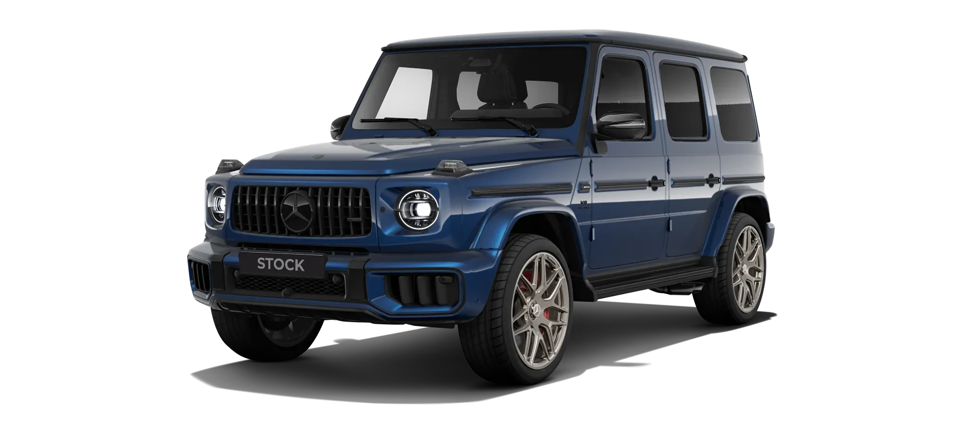MERCEDES G 63 W463A FACELIFT 2024 - 2026 WIDEBODY в стоке, цвет Brilliant Blue