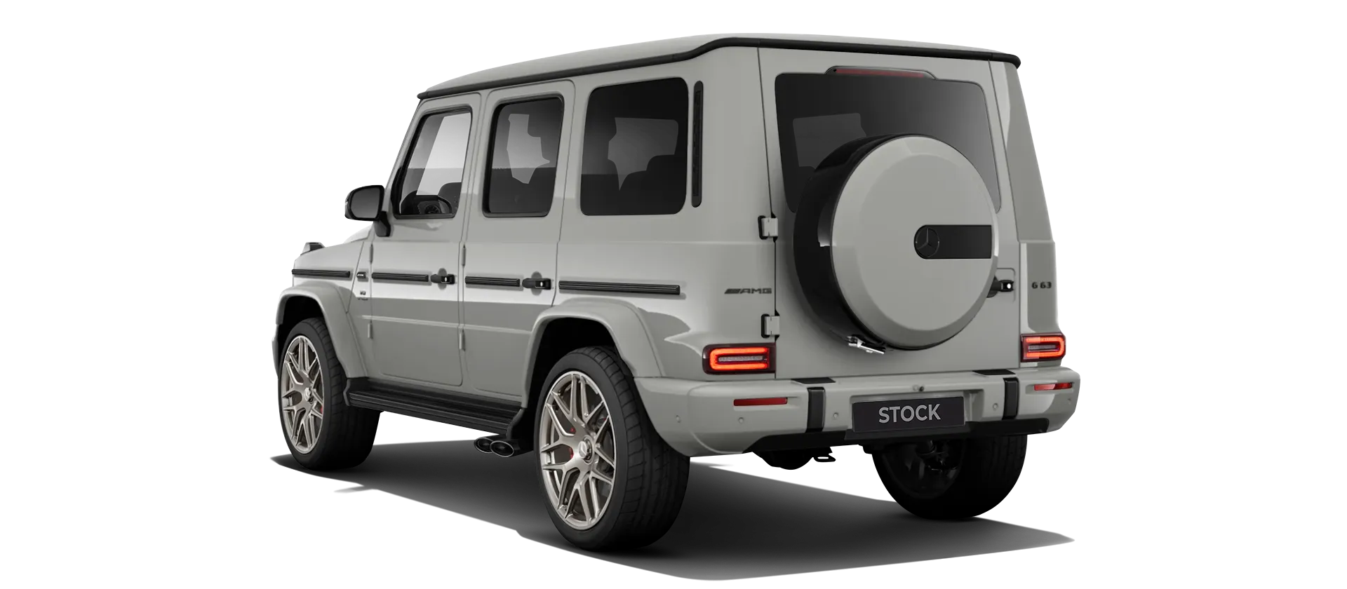 MERCEDES G 63 W463A FACELIFT 2024 - 2026 WIDEBODY в цвете Classic Grey с кастомным тюнингом