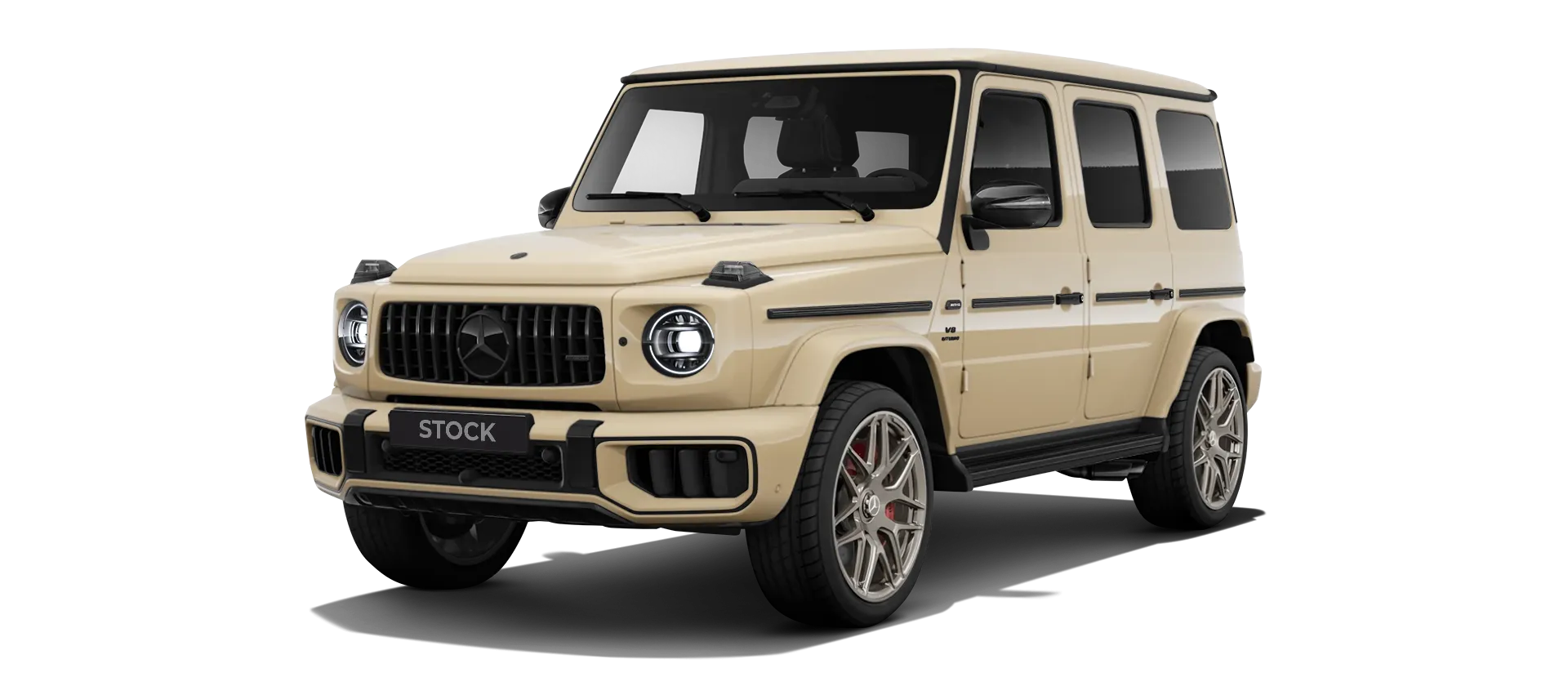 MERCEDES G 63 W463A FACELIFT 2024 - 2026 WIDEBODY в стоке, цвет Desert Sand