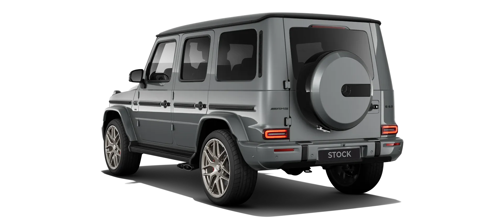 MERCEDES G 63 W463A FACELIFT 2024 - 2026 WIDEBODY стоковый, цвет Selenite Grey