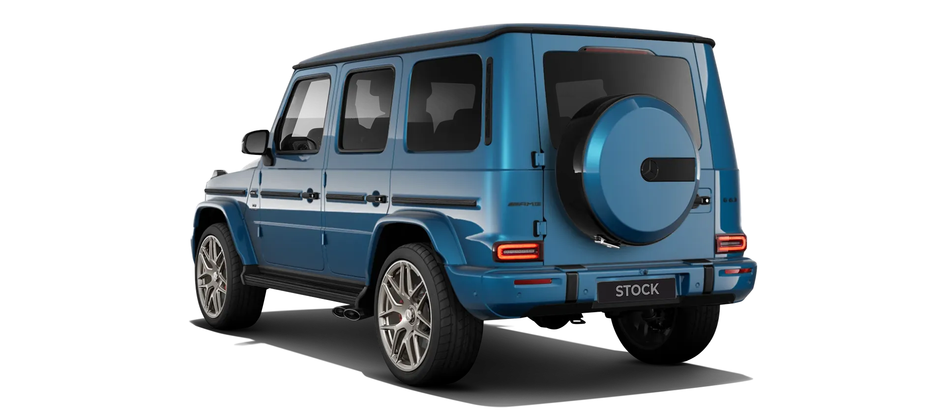 MERCEDES G 63 W463A FACELIFT 2024 - 2026 WIDEBODY стоковый, цвет South Sea Blue