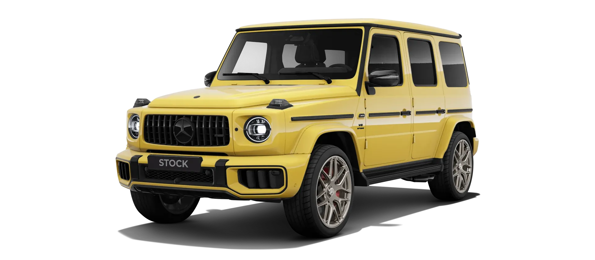 MERCEDES G 63 W463A FACELIFT 2024 - 2026 WIDEBODY в стоке, цвет Sun Yellow