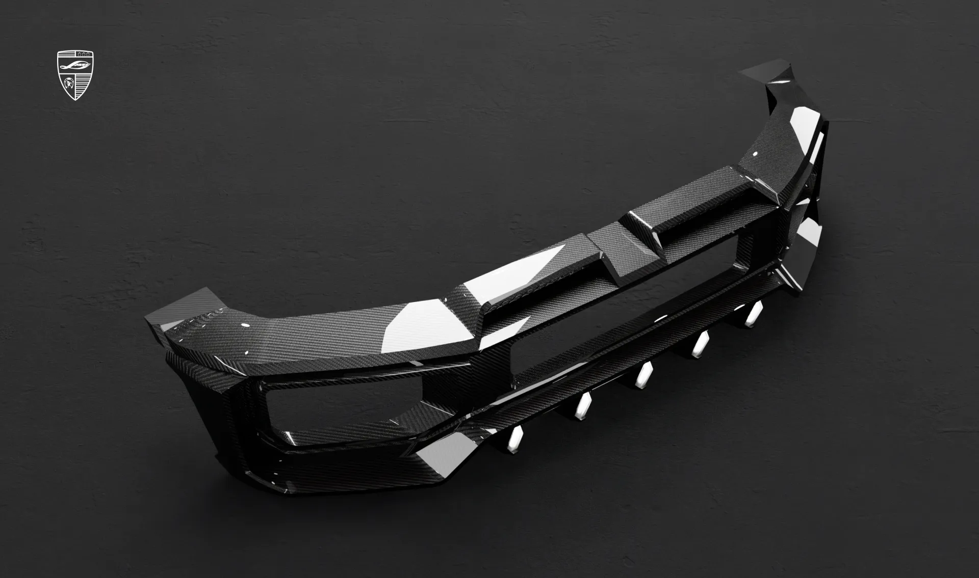 Передний бампер для SUV widebody Mercedes G-63 Facelift от LARTE Design