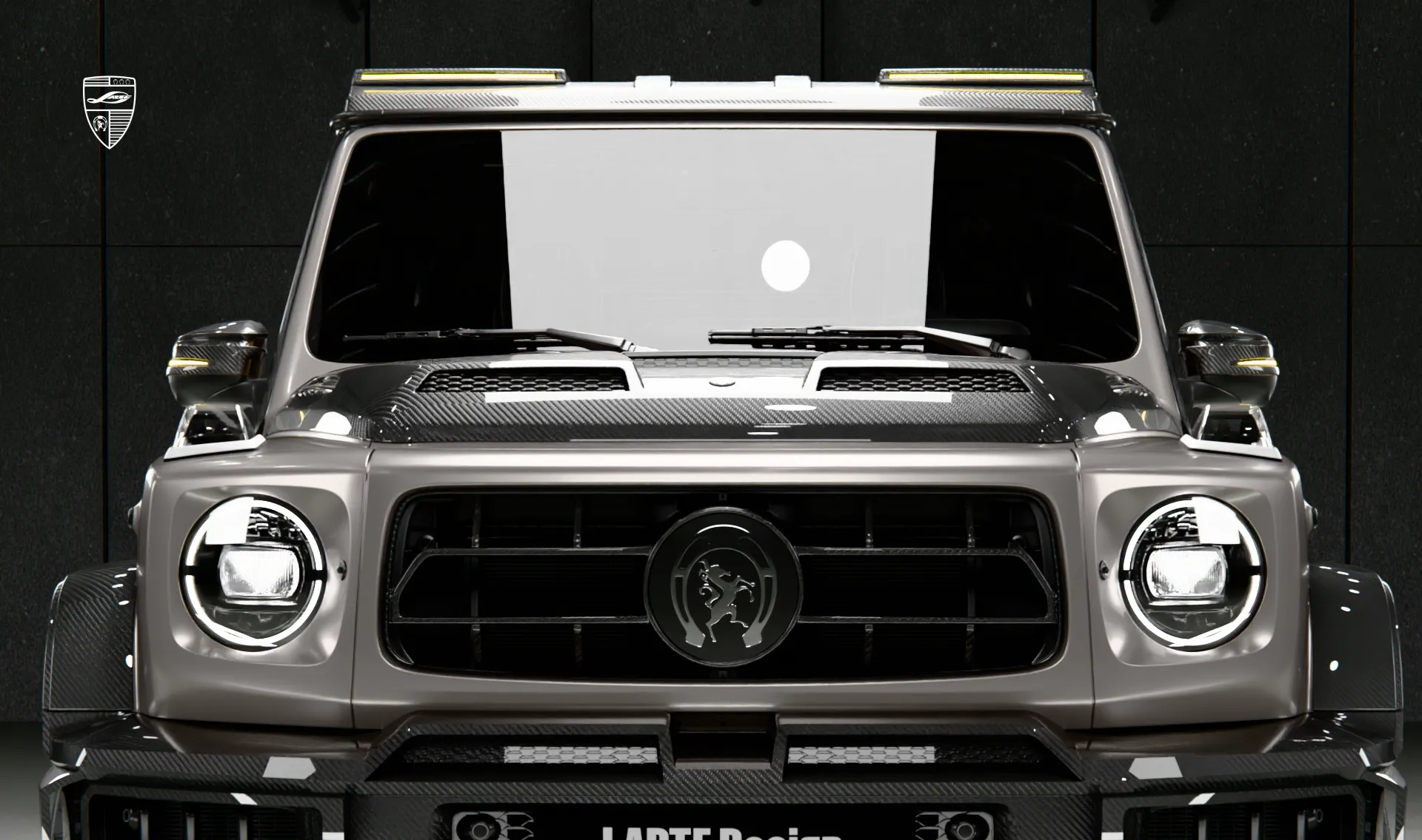 Решетка радиатора для семейного авто widebody Mercedes G-63 Facelift от LARTE Design