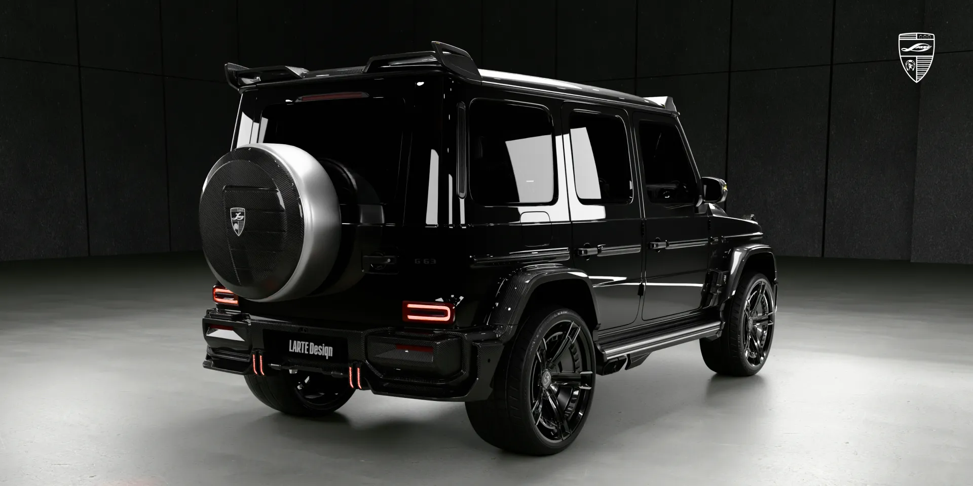 Widebody‑кит, совместимый с рестайлингом, на G 63, полный внешний вид