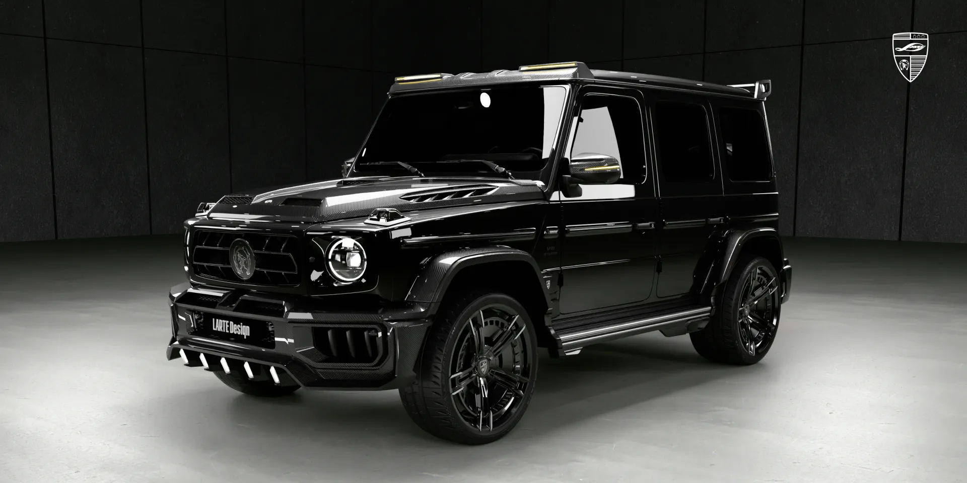 W463A AMG G 63 с обновлением widebody, полный внешний вид