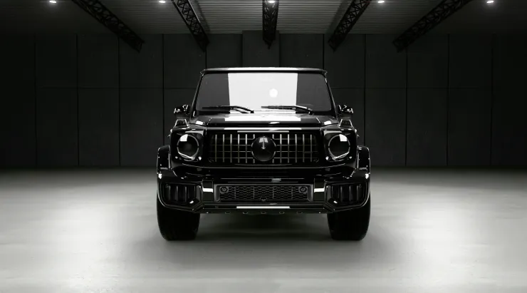 Перед MERCEDES G 63 W463A FACELIFT 2024 - 2026 WIDEBODY с кастомным обвесом