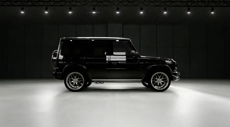 Боковой профиль MERCEDES G 63 W463A FACELIFT 2024 - 2026 WIDEBODY с кастомным обвесом