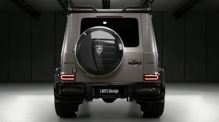 Задний профиль MERCEDES G 63 W463A FACELIFT 2024 - 2026 WIDEBODY с кастомным тюнингом
