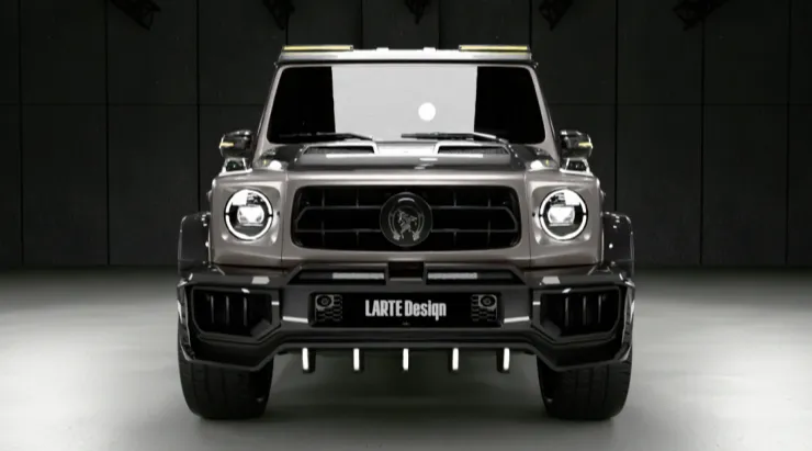 Перед MERCEDES G 63 W463A FACELIFT 2024 - 2026 WIDEBODY с кастомным обвесом