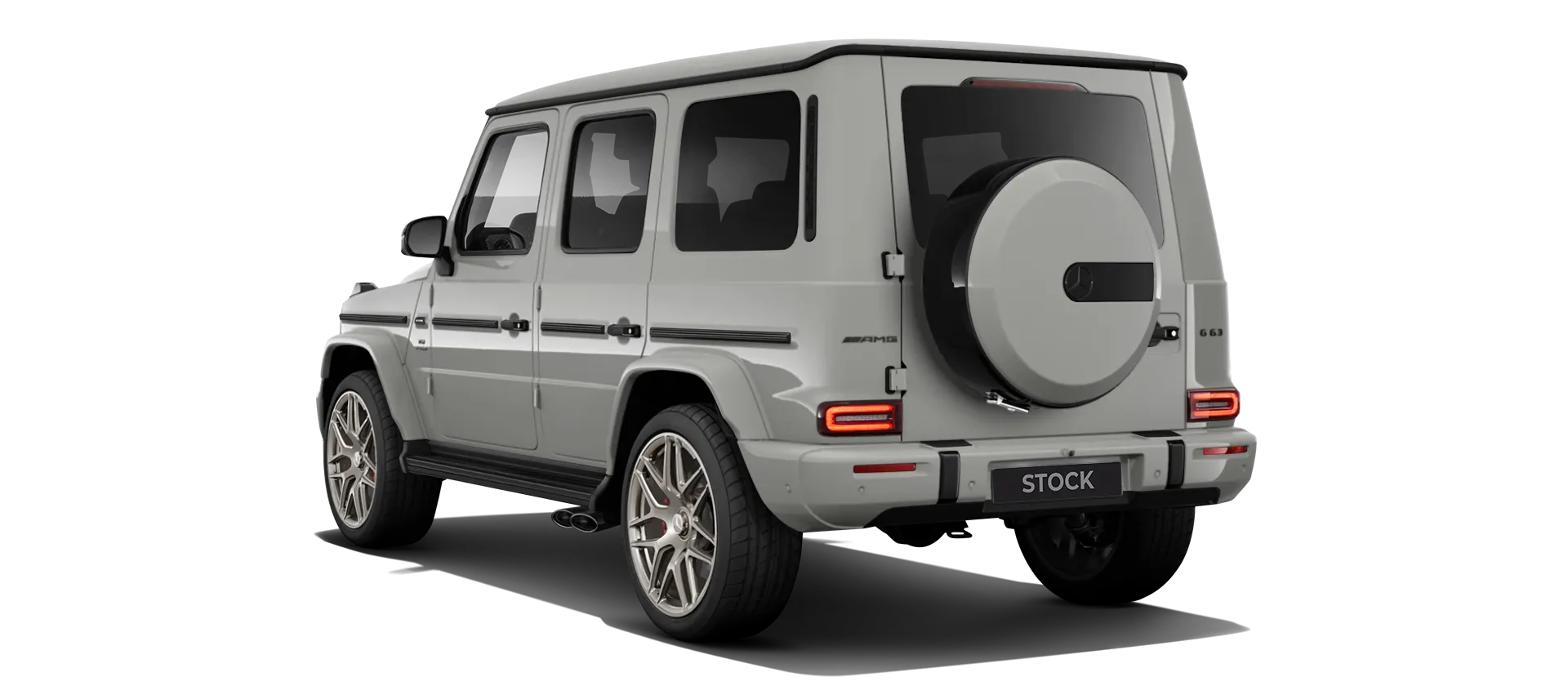 MERCEDES G 63 W463 FACELIFT 2024 - 2026 стоковый, цвет Classic Grey