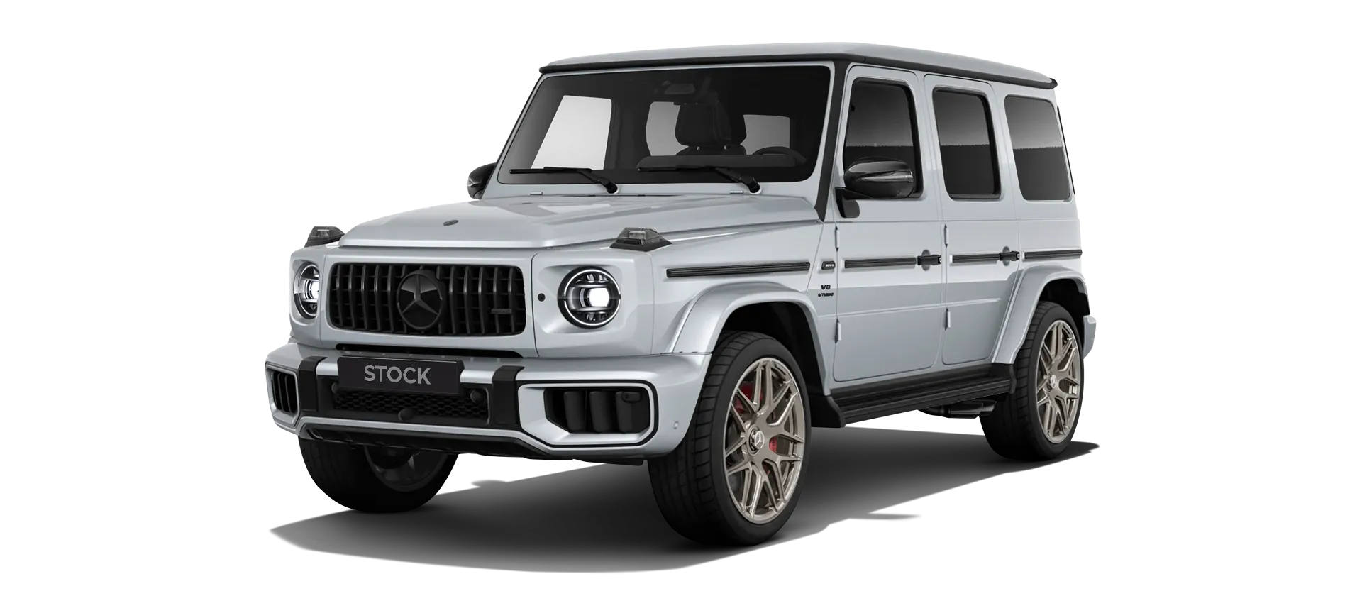 MERCEDES G 63 W463 FACELIFT 2024 - 2026 в стоке, цвет Iridium Silver