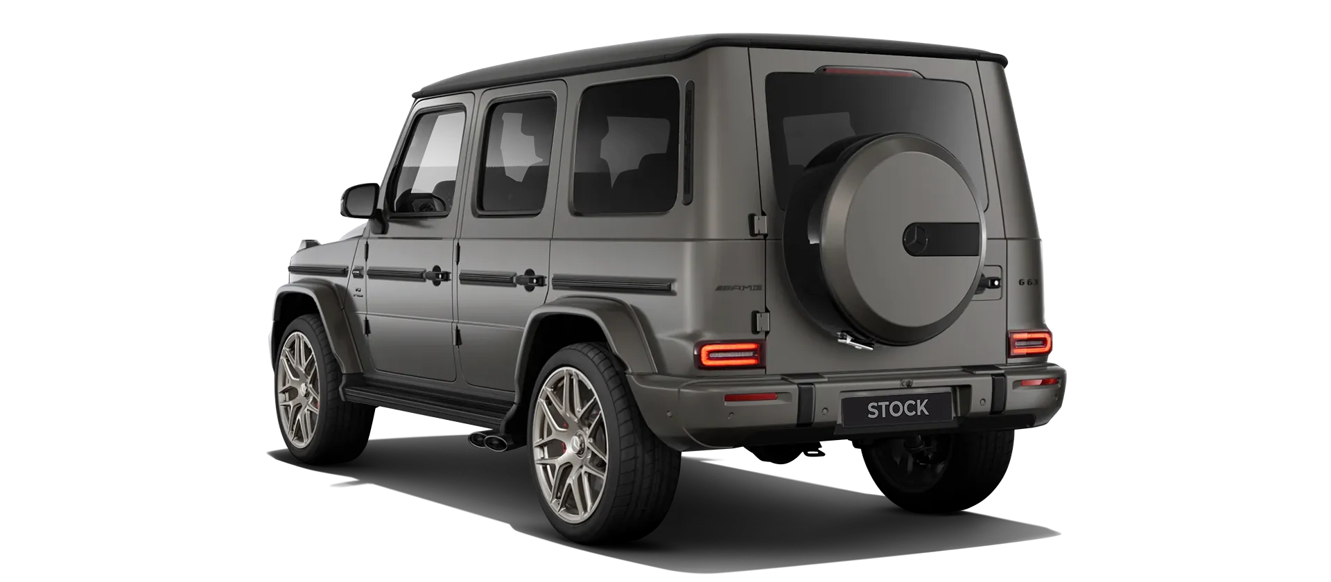MERCEDES G 63 W463 FACELIFT 2024 - 2026 стоковый, цвет Monza Grey