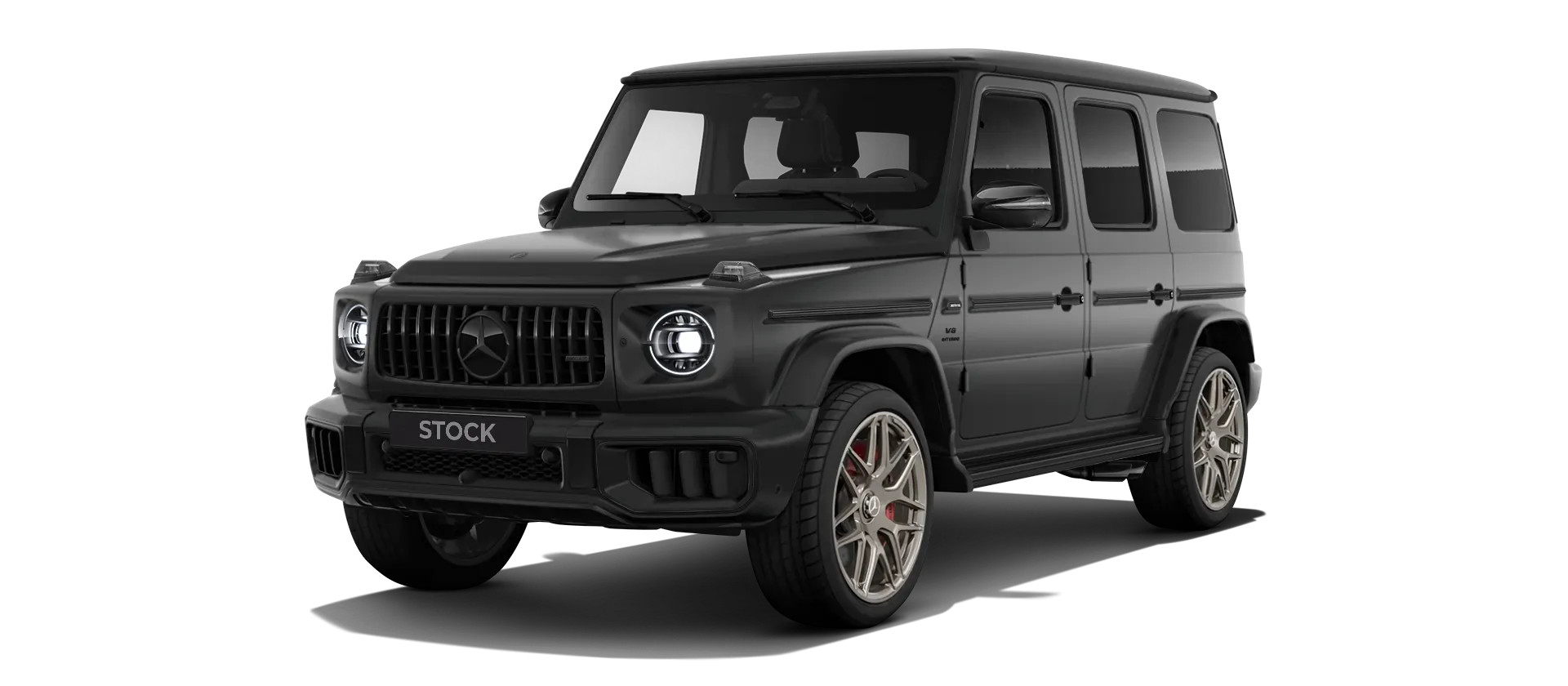 MERCEDES G 63 W463 FACELIFT 2024 - 2026 в стоке, цвет Night Black Magno