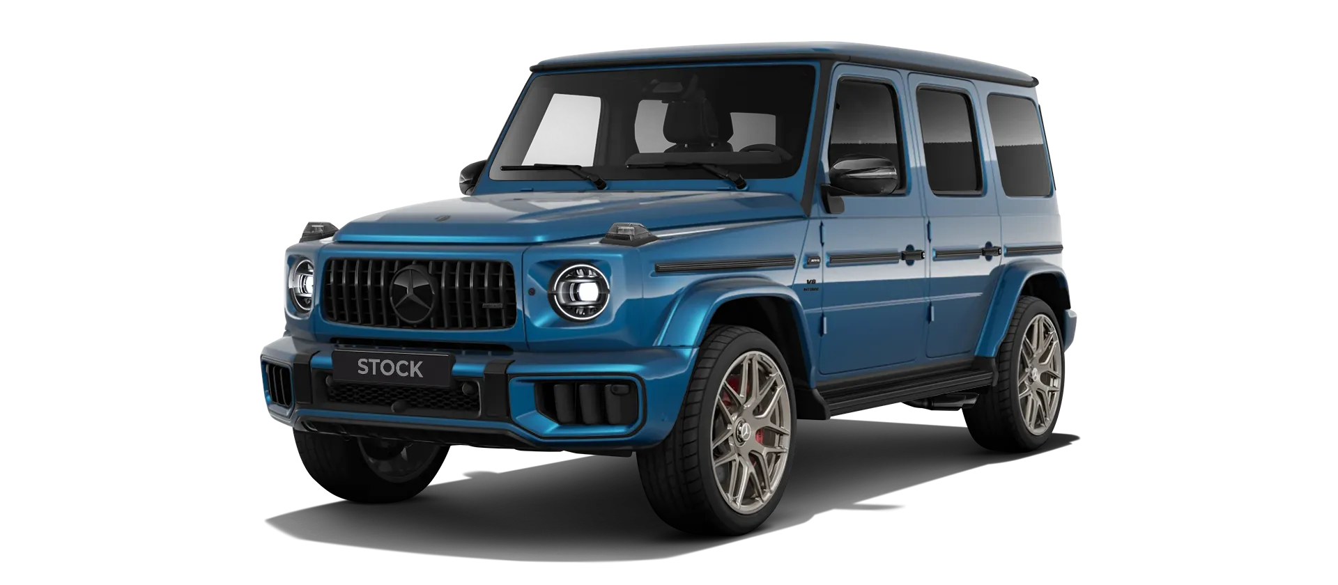 MERCEDES G 63 W463 FACELIFT 2024 - 2026 в стоке, цвет South Sea Blue