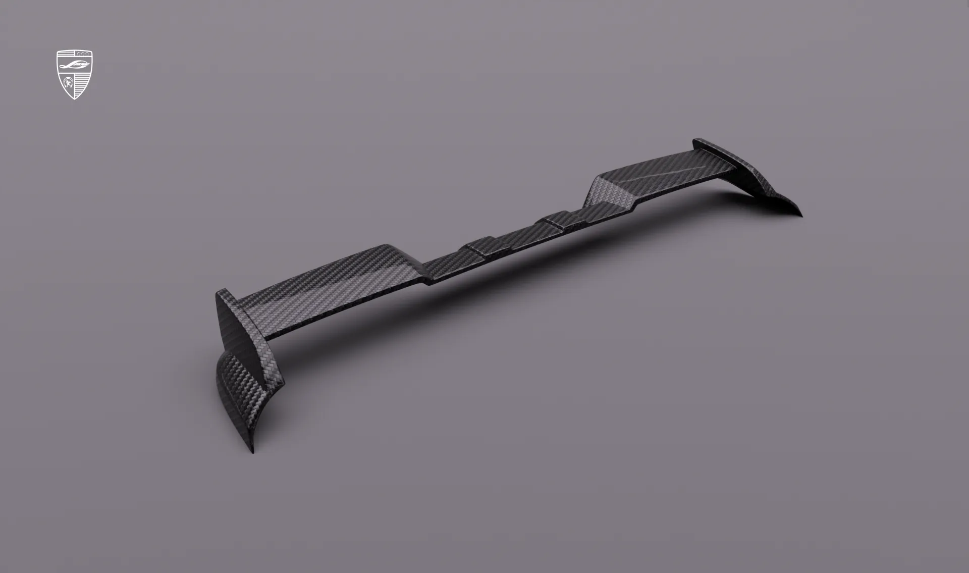 Спойлер в карбоне для семейного авто Mercedes G-Class AMG 63 W463 Facelift от LARTE Design