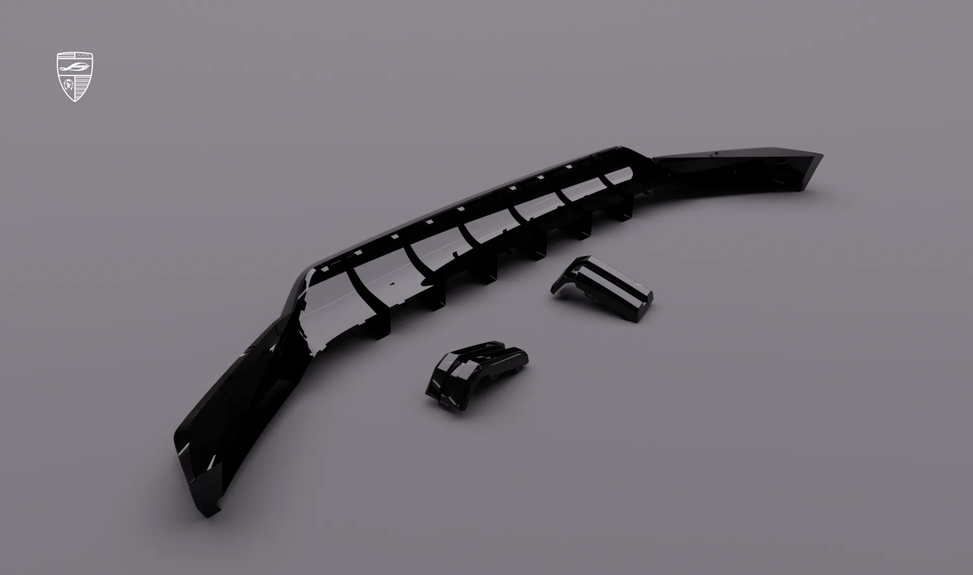 Накладка переднего бампера для семейного авто Mercedes G-Class AMG 63 W463 Facelift от LARTE Design