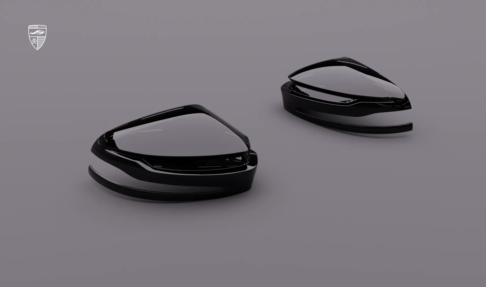 Накладки на зеркала для авто класса люкс Mercedes G-Class AMG 63 W463 Facelift от LARTE Design