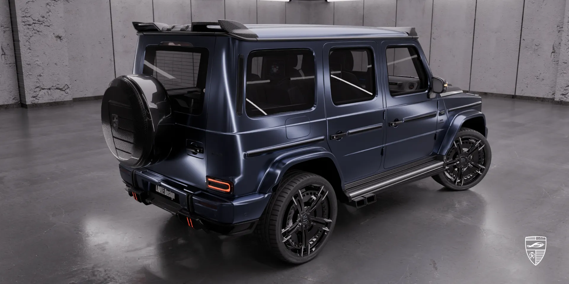 Кастомные модификации: комплект тюнинга для Mercedes‑AMG 63 G‑Class, фирменный дизайн