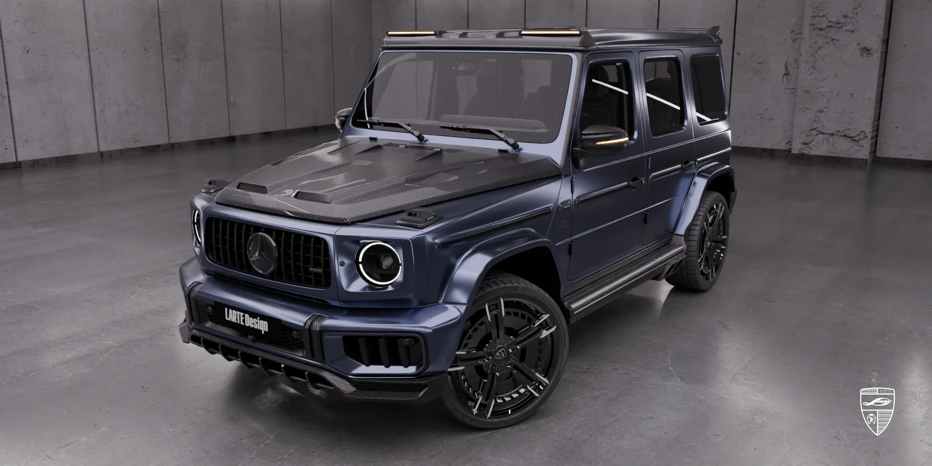 Немецкая инженерия: карбоновый обвес для Mercedes‑AMG 63 G‑Class, мускулистый дизайн