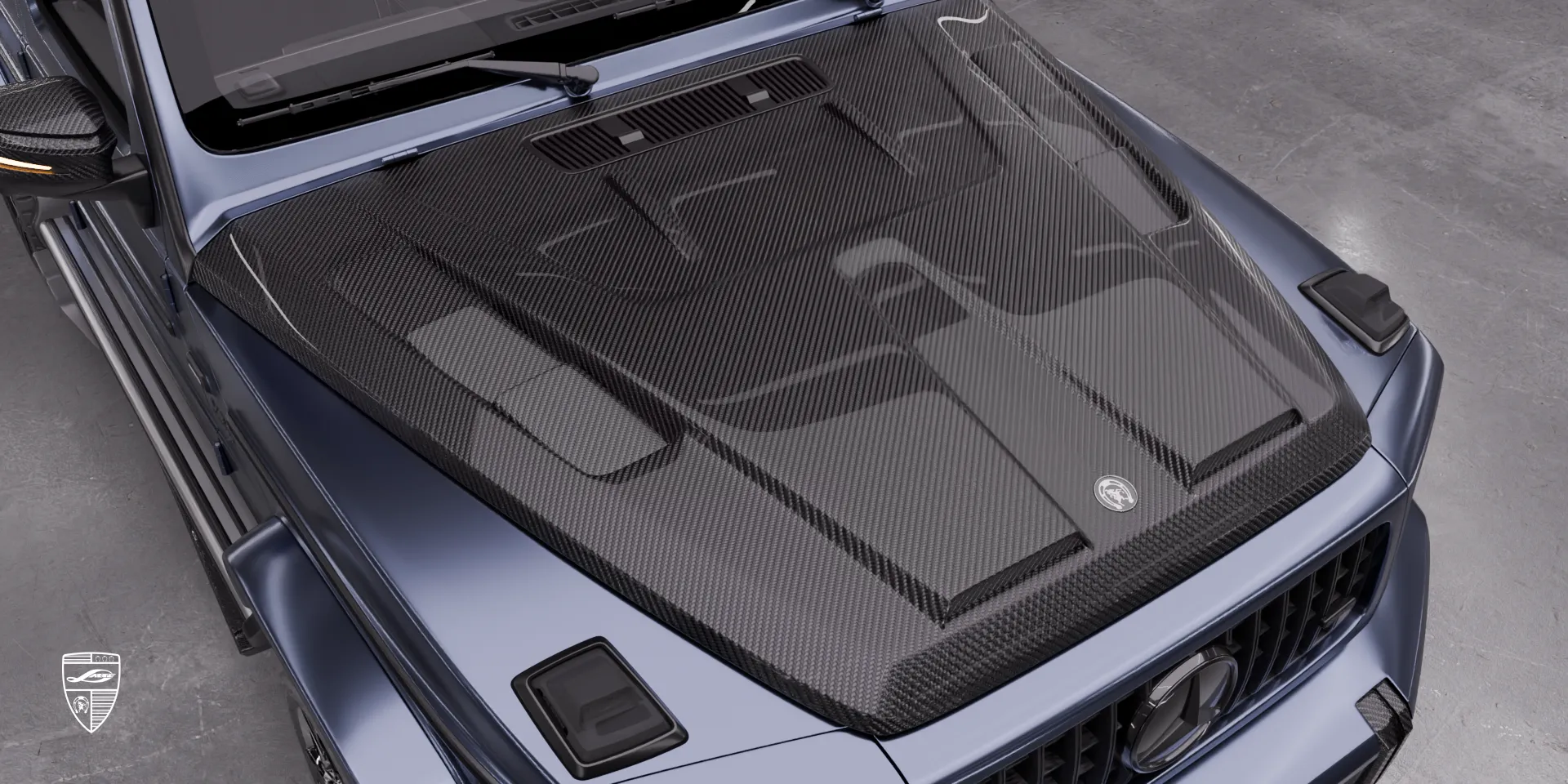 Современный силуэт: обвес для AMG 63 G‑Class Facelift, роскошныq вид