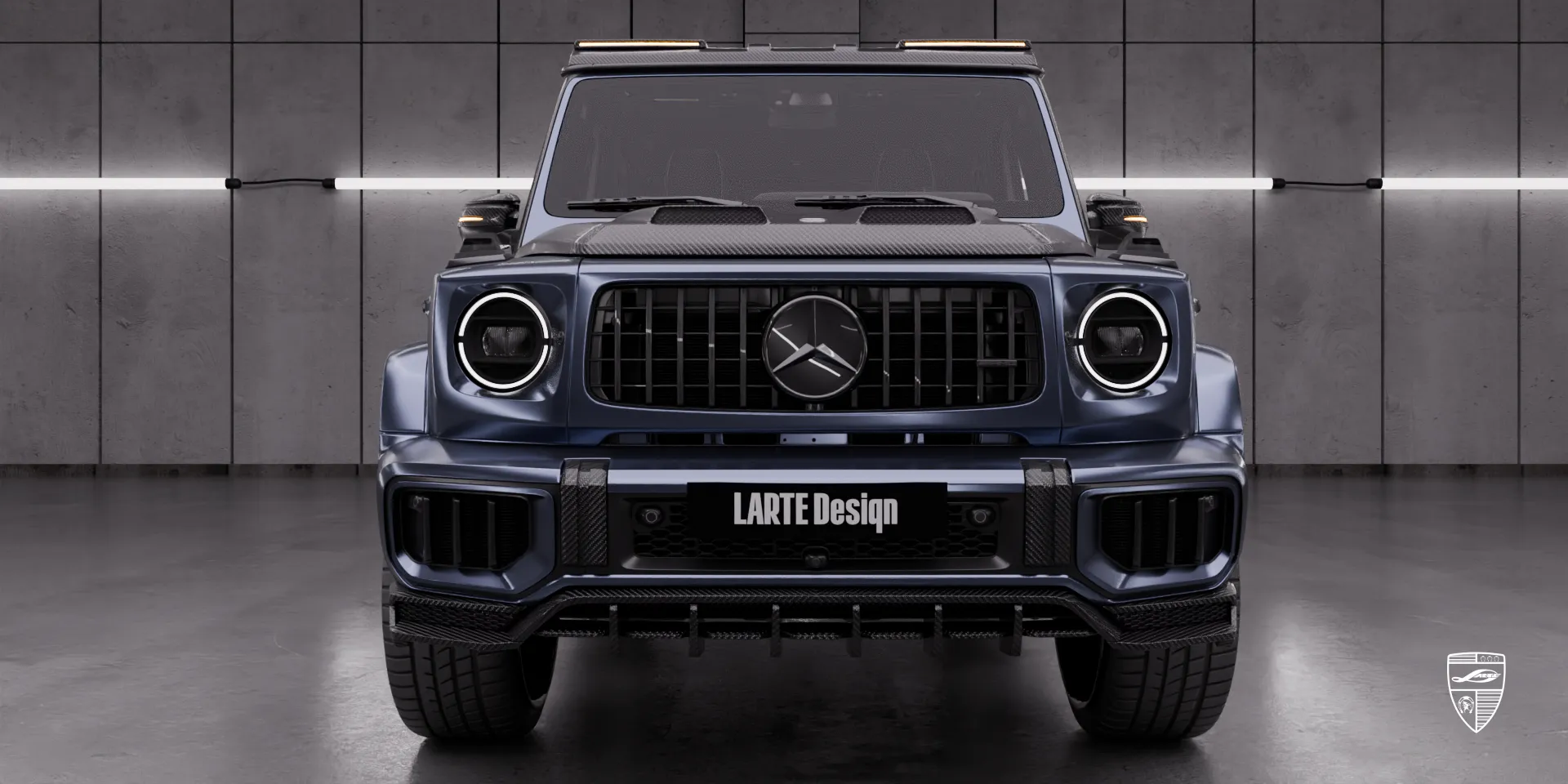 Карбоновый стайлинг‑пакет AMG: обвес для G‑Class Facelift, высококлассное обновление