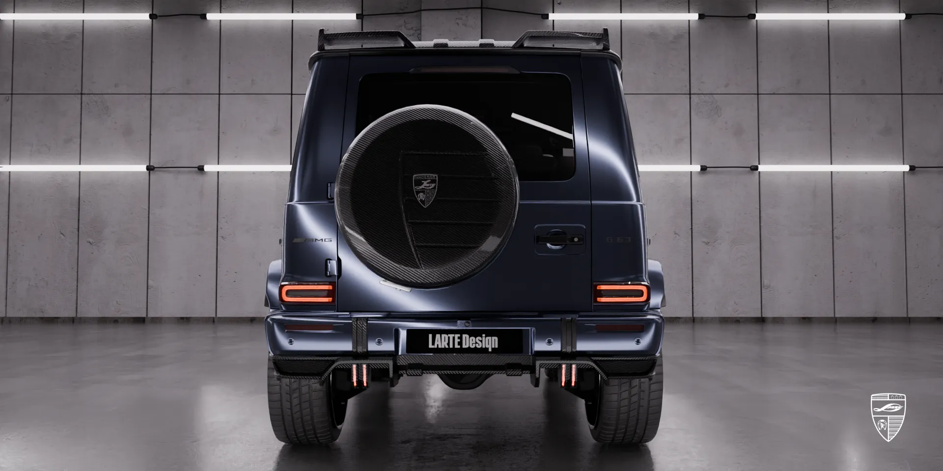 Выделяющийся дизайн: обвес для Mercedes‑AMG 63 G‑Class, эксклюзивная версия