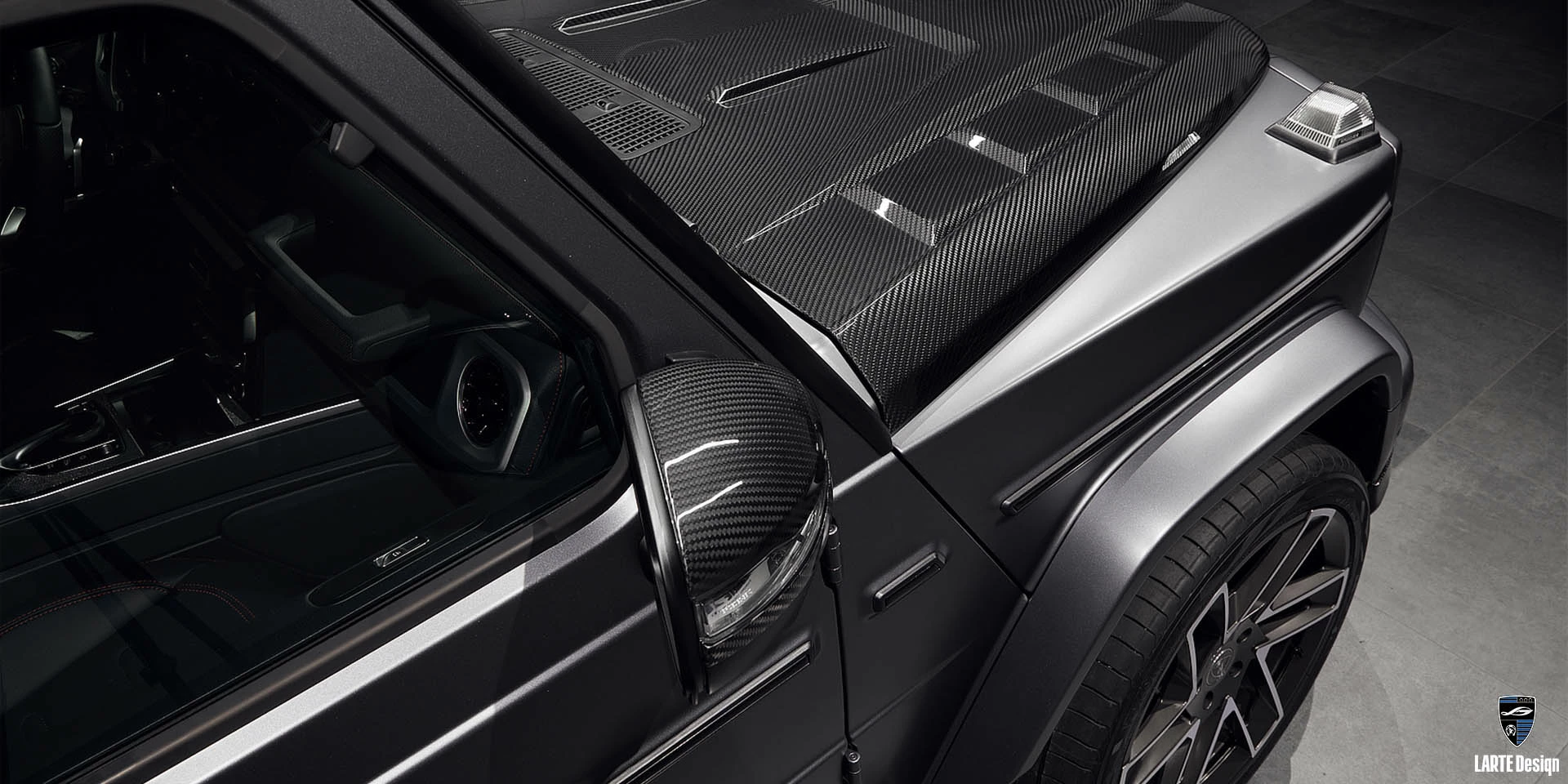 Приобретите крышки зеркал из углеродного волокна для Mercedes-Benz G-Class 63 AMG W463 Selenite Grey metallic