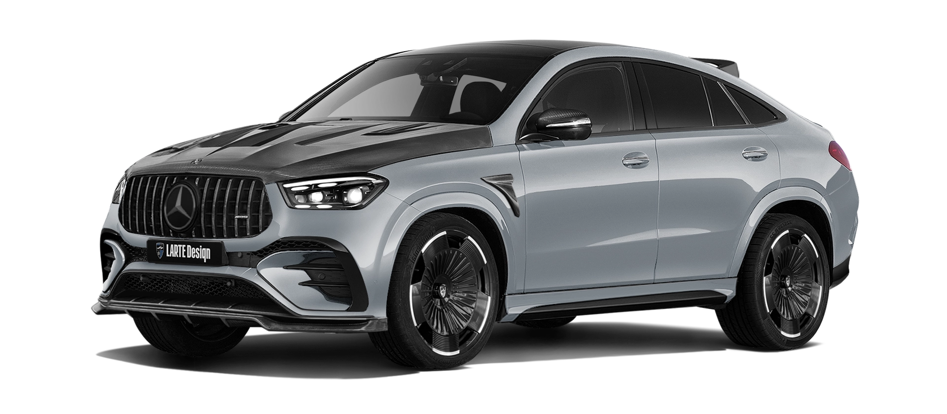 Рестайлинговый MERCEDES GLE COUPE C167 премиум-класса с обвесом в карбоне