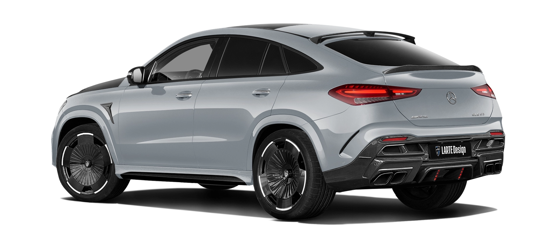 Карбоновый обвес на обновленном автомобиле класса люкс MERCEDES GLE COUPE C167