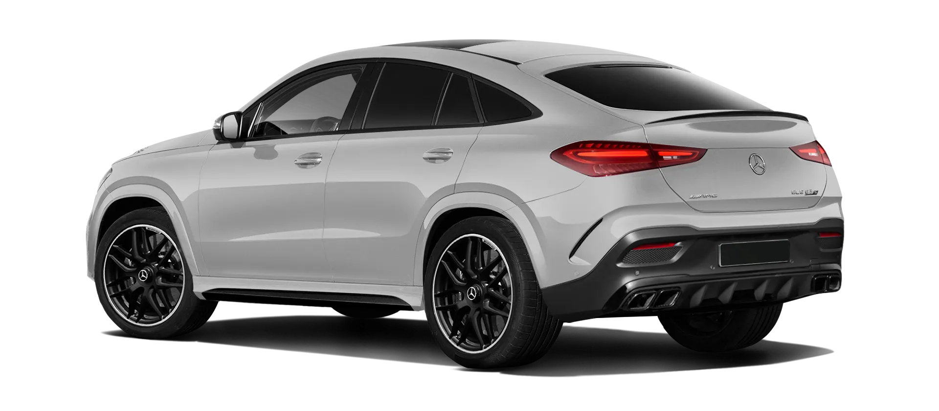 MERCEDES GLE COUPE 63 С167 FACELIFT 2023 - 2026 в цвете Alpine Grey с кастомным тюнингом