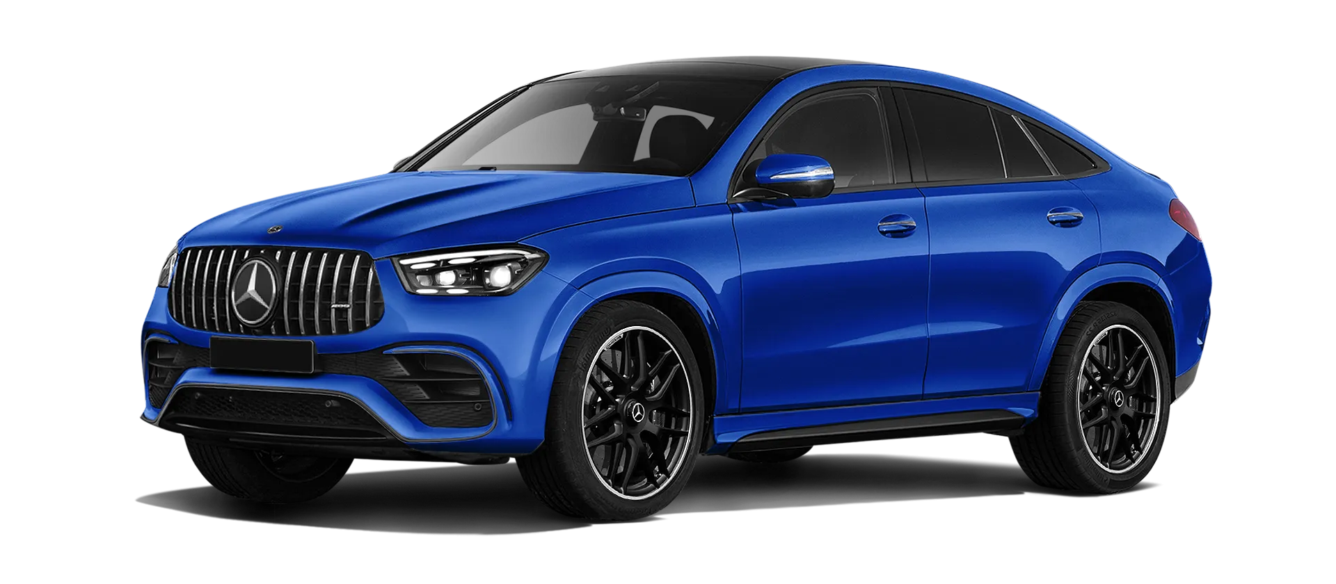 MERCEDES GLE COUPE 63 С167 FACELIFT 2023 - 2026 в стоке, цвет Brilliant Blue