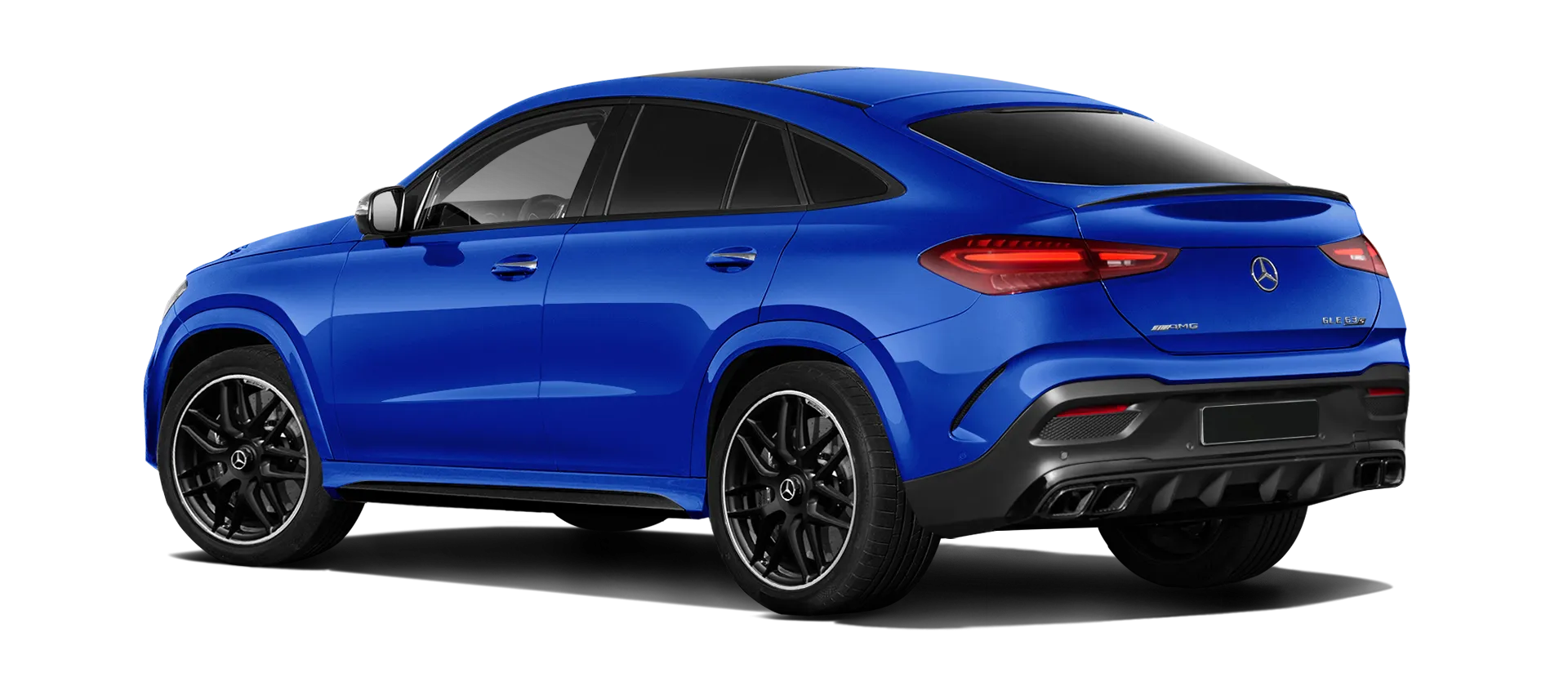 MERCEDES GLE COUPE 63 С167 FACELIFT 2023 - 2026 стоковый, цвет Brilliant Blue