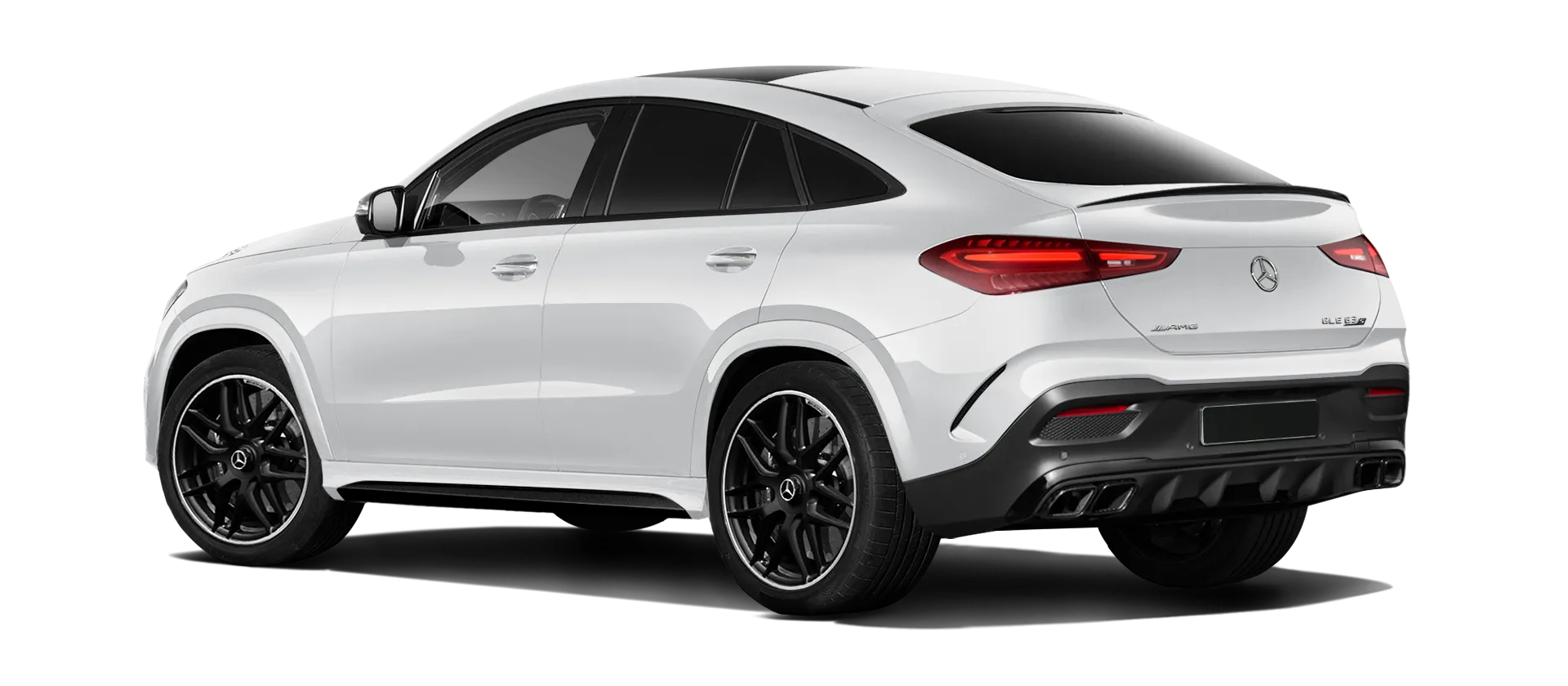MERCEDES GLE COUPE 63 С167 FACELIFT 2023 - 2026 стоковый, цвет Diamond White