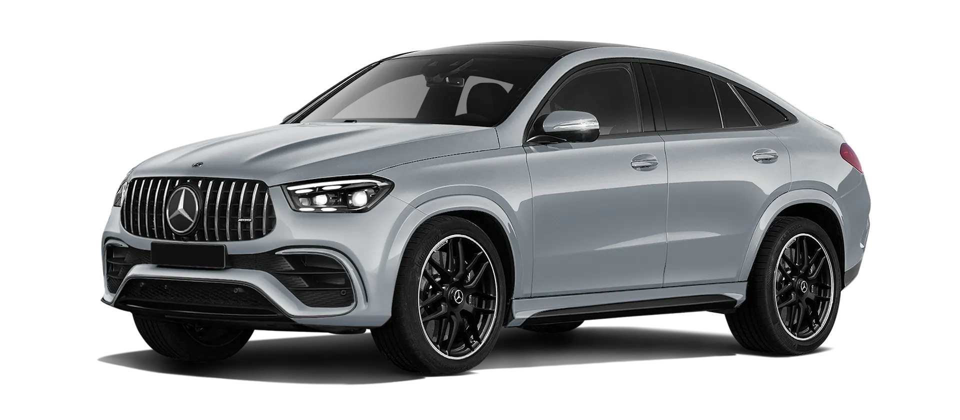 MERCEDES GLE COUPE 63 С167 FACELIFT 2023 - 2026 в стоке, цвет High Tech Silver
