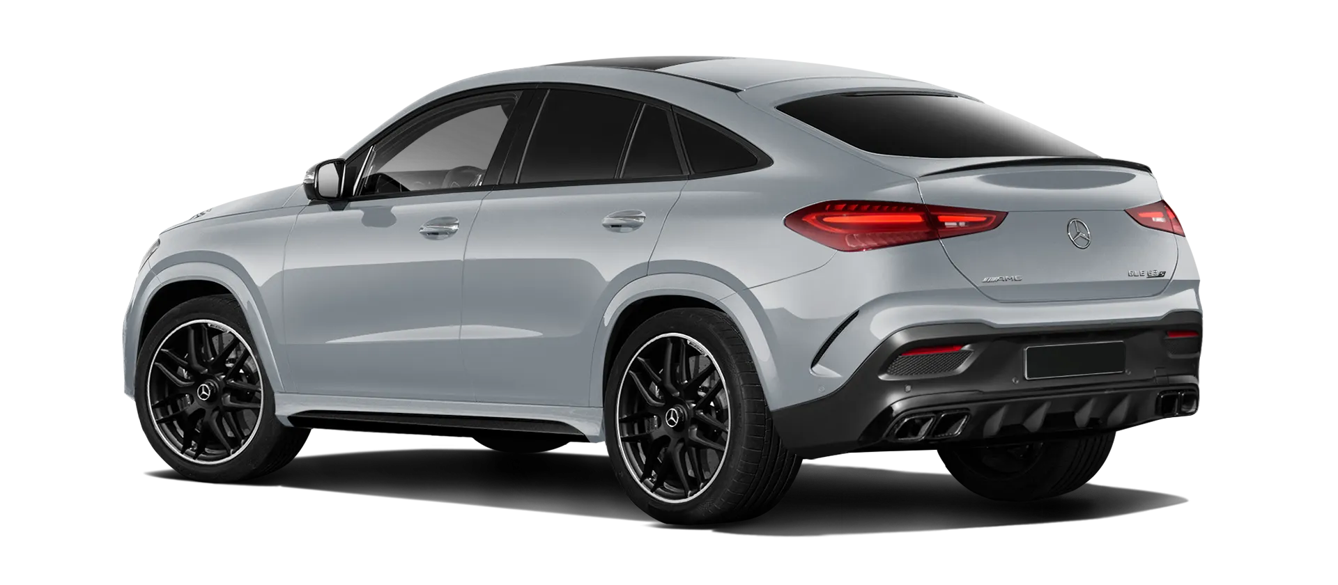 MERCEDES GLE COUPE 63 С167 FACELIFT 2023 - 2026 стоковый, цвет High Tech Silver