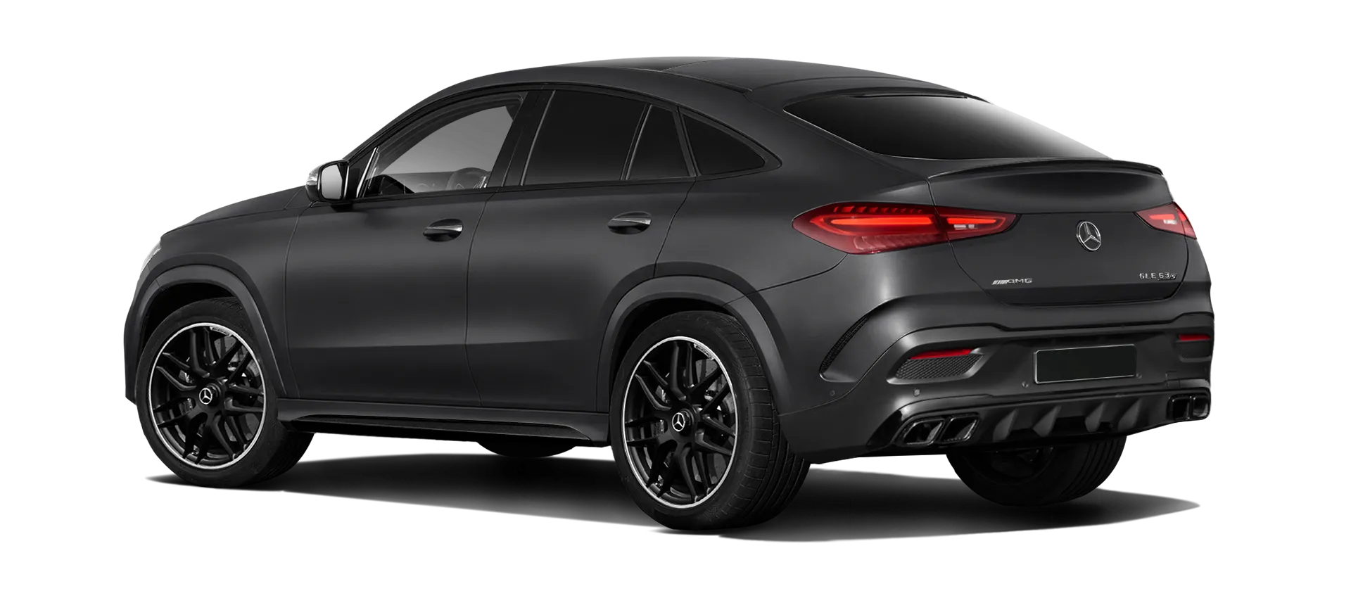 MERCEDES GLE COUPE 63 С167 FACELIFT 2023 - 2026 стоковый, цвет Obsidian Black Magno