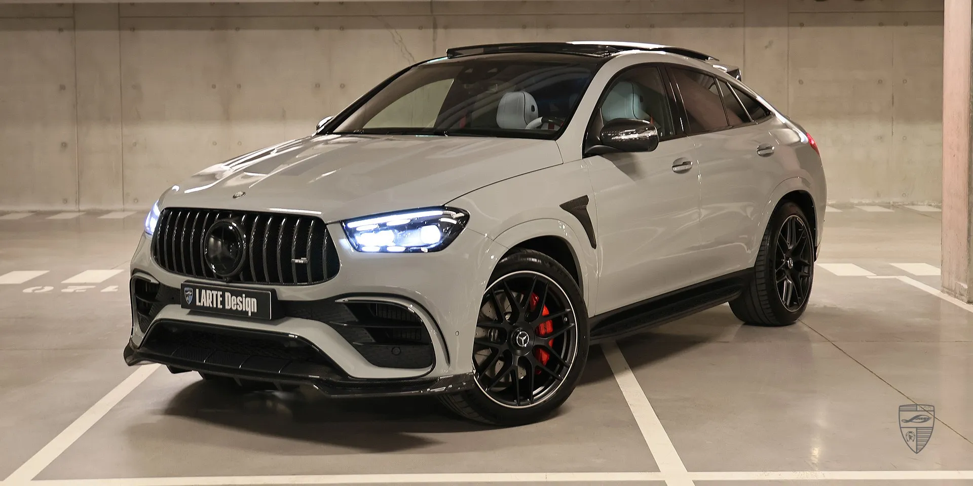 Комплект обвеса премиум‑класса — AMG GLE 63 S Coupe Facelift с деталями глянцевой чёрной отделки