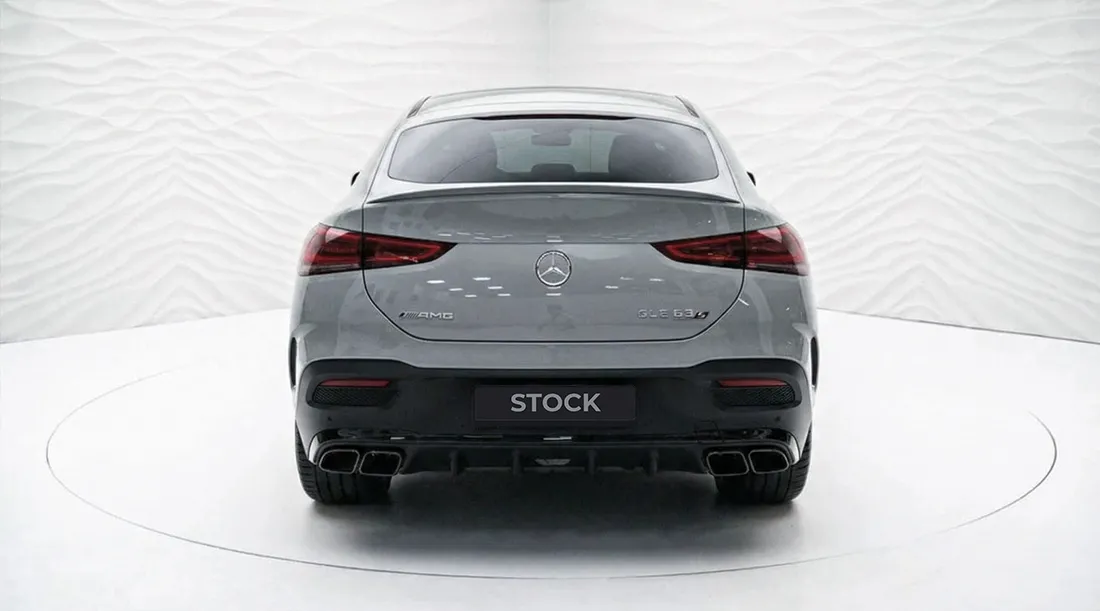 Задний профиль Mercedes GLE coupe AMG 63 C167 Facelift с кастомным тюнингом