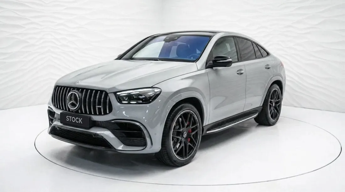 Перед под углом Mercedes GLE coupe AMG 63 C167 Facelift с кастомным обвесом