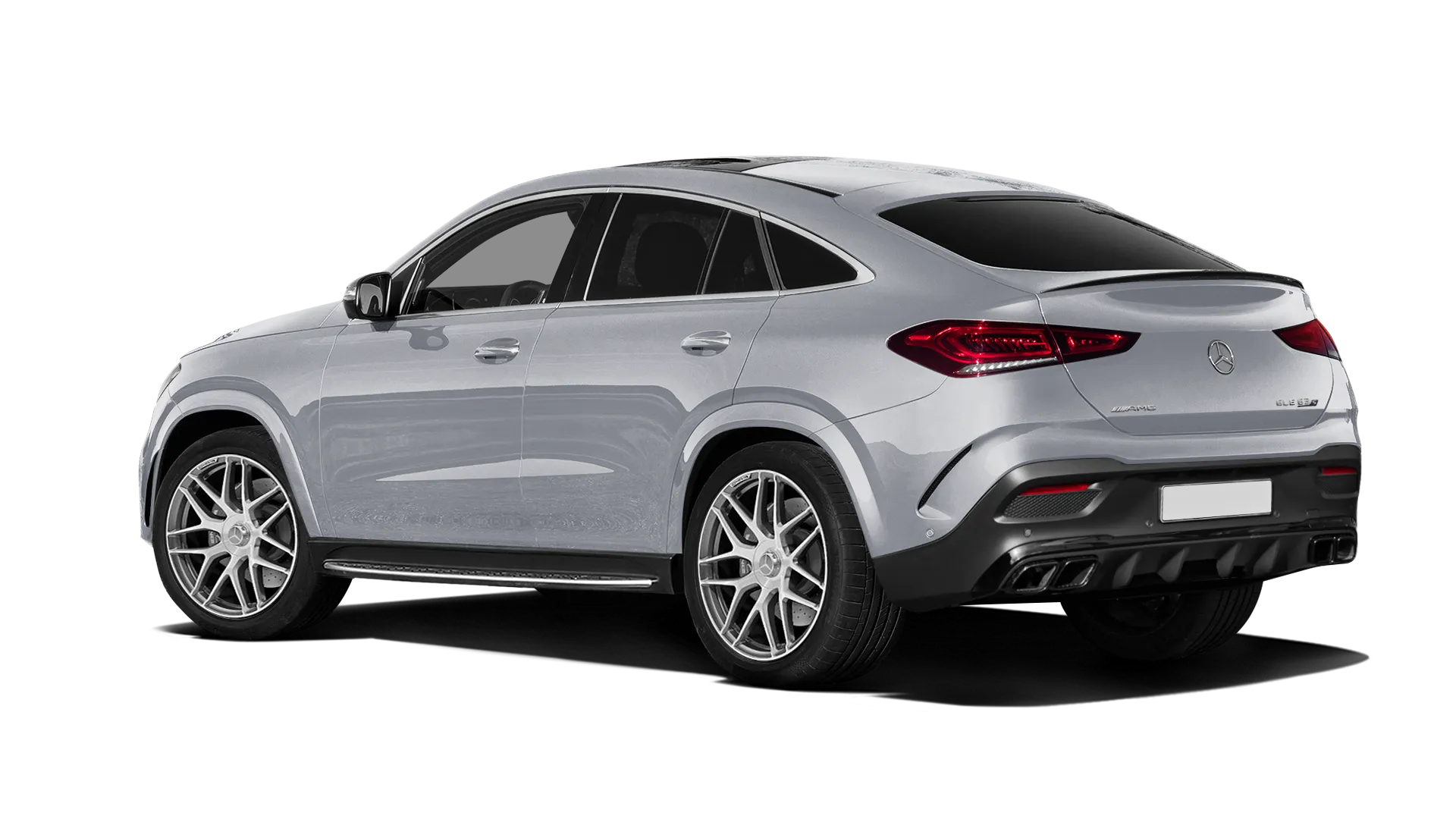 MERCEDES GLE COUPE 63 C167 2019 - 2023 стоковый, цвет High Tech Silver