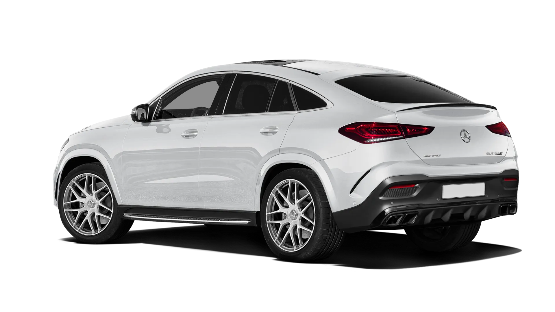 MERCEDES GLE COUPE 63 C167 2019 - 2023 стоковый, цвет Polar White